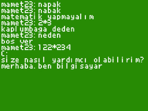 yapay zeka ile tanışın! bilgisayarın ile sohbet et!