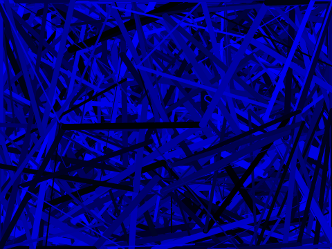 Insane Telón de fondo Creador ( Negro / Azul)