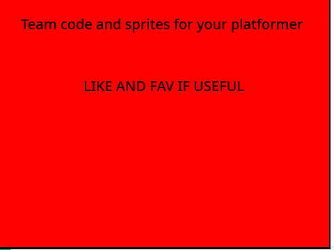 Team code and sprites for  @4321chickennuggets
