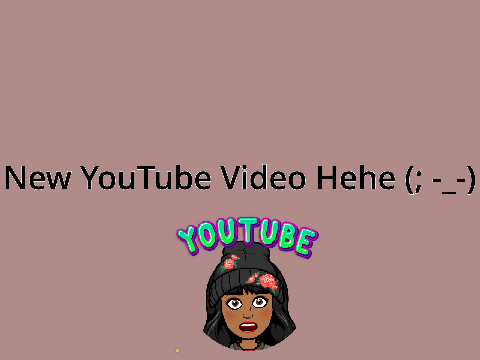 New YouTube Video Hehe