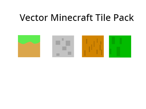 Vector Minecraft Tile Pack