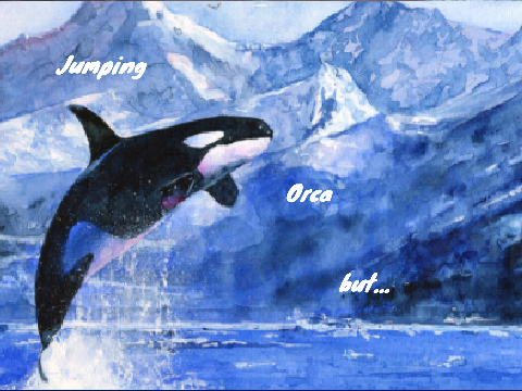 jumping orca but I changed something