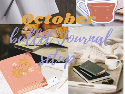 October Bullet Journal Set-up