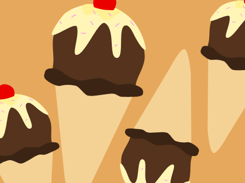 lily except she's ice cream xD (yeah I suck at art, deal with it)