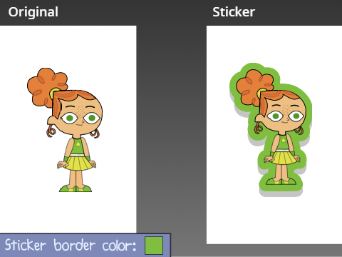 Add your OC and I'll turn it into sticker! remix remix-2