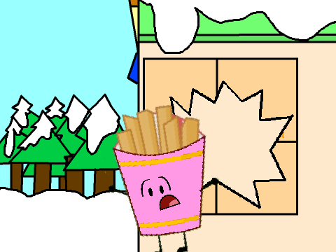 Pink Fries' Pizza trouble.