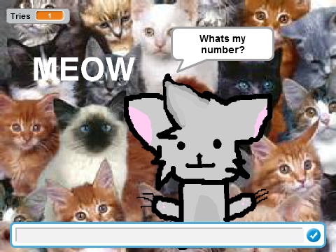 Guess Kitty's Number!