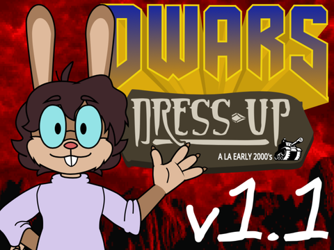 Dwars Dress-Up a la Early 2000's Newgrounds