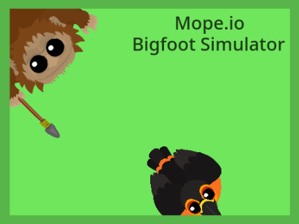 Mope.io Bigfoot Simulator