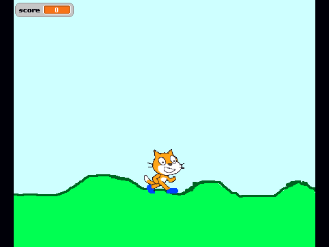 the cat