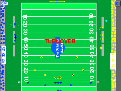 American Football 4-Down Rush (arrow key compatible)
