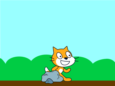 oh look it's a jumping cat