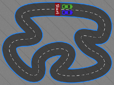 Mrs. Simon - Racing Game