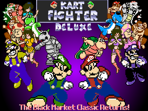 Kart Fighter Deluxe Poster