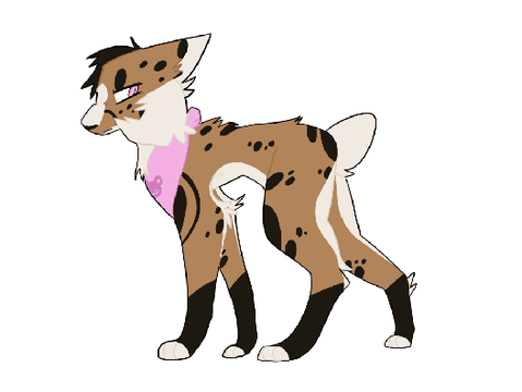 drawing my new main in @anem0ne 's style :D