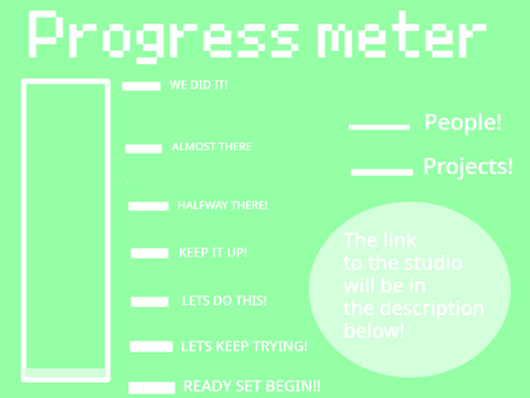 Progress meter for ~COOL CLUB~