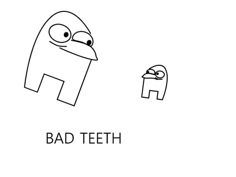 Bad teeth animation