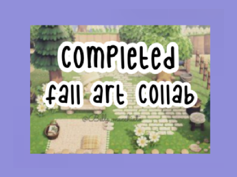 completed fall art collab ˎˊ-