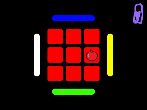 Walk on a Rubik's Cube