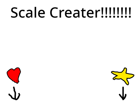 Earth Moon Scale Creater