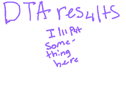 Spoopy DTA results :D