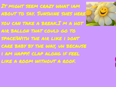 Happy lyrics