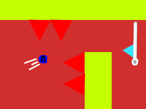 Primary Colors - An Upside Down Platformer
