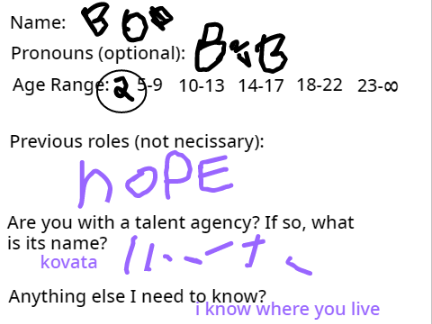 [OPEN] Castle Case (Visual Novel) Voice Auditions! remix