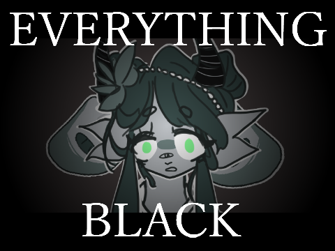 everything black meme