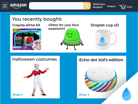 Amazon redesign