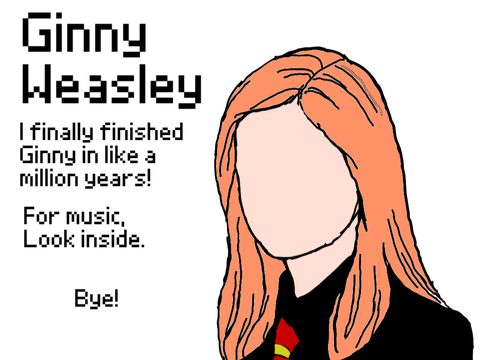 I drew ginny weasely?? (edited)