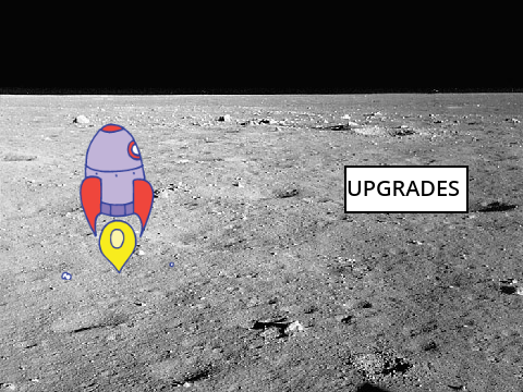 Clicker in deep space #games