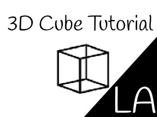 3D Cube Tutorial || #Tutorials