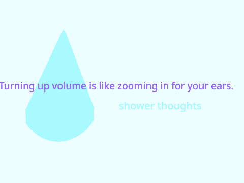 Shower Thoughts 
