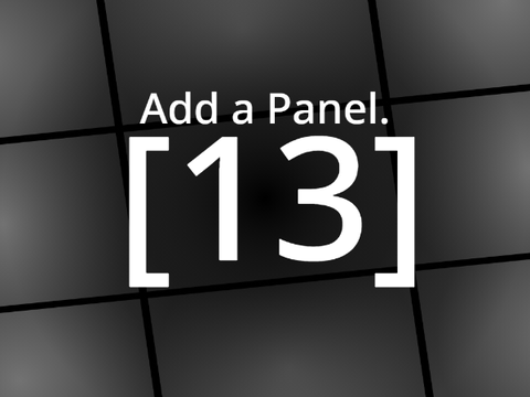 Add a Panel. [13]  