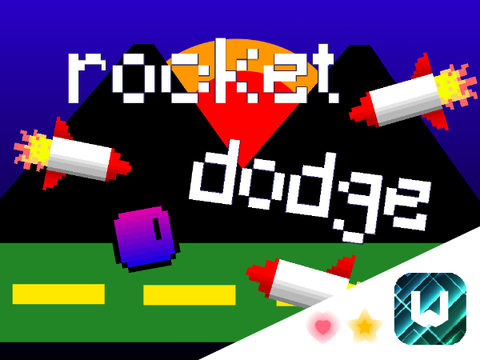 rocket dodge!! (pixelated)