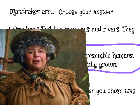 Herbology lesson one: Mandrakes remix remix