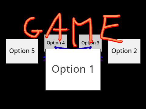 Fancy game menu