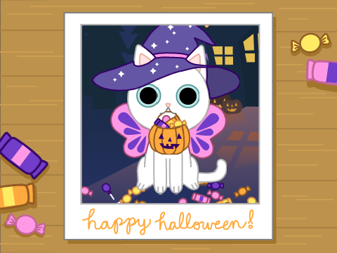 Halloween Cat Dress Up 