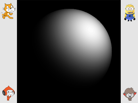 3D Sphere Transparency Based