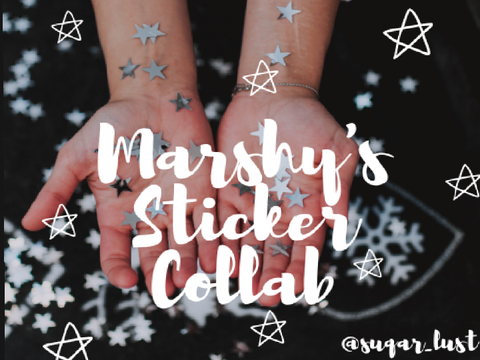 ✰ marshy's sticker collab ✰