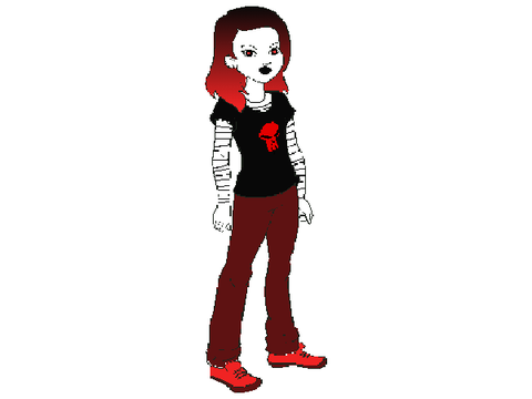 POV: The edgy 8 year old girl is being edgy