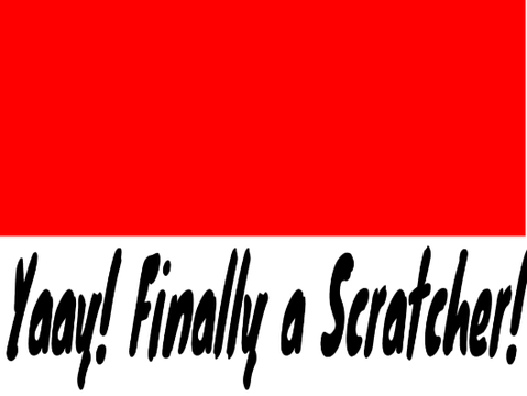 Yaay finally up to Scratcher Status
