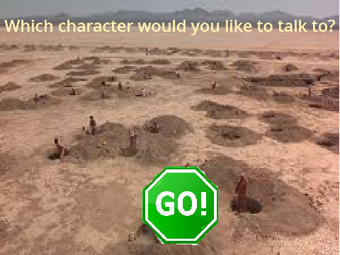 Talk to Holes Characters