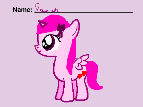 Create Your Own Filly Contest!!! remix