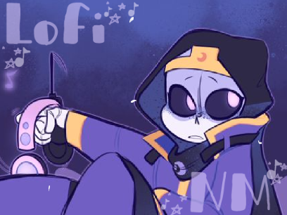 ˚∗: ˚₊･✧☾Lofi Dreamtale Nightmare Sans Theme ( Looped As Well )☾✧˚∗: ˚