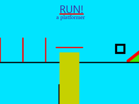 RUN! a platformer