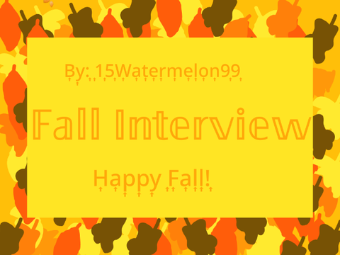 ''Thoughts on Pie?'' Interview