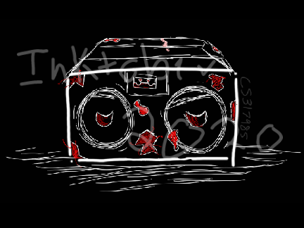 Inktober Day 4 Radio