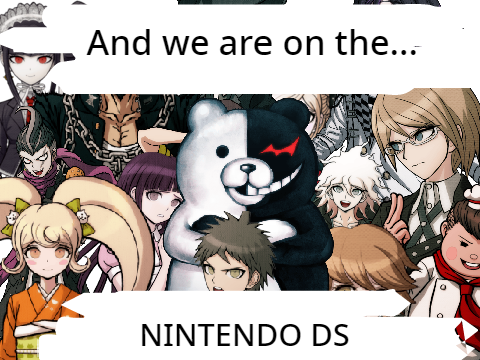 All The Danganronpa Characters On NINTENDO DS